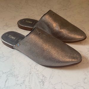 Toms Jutti Mules - Pewter